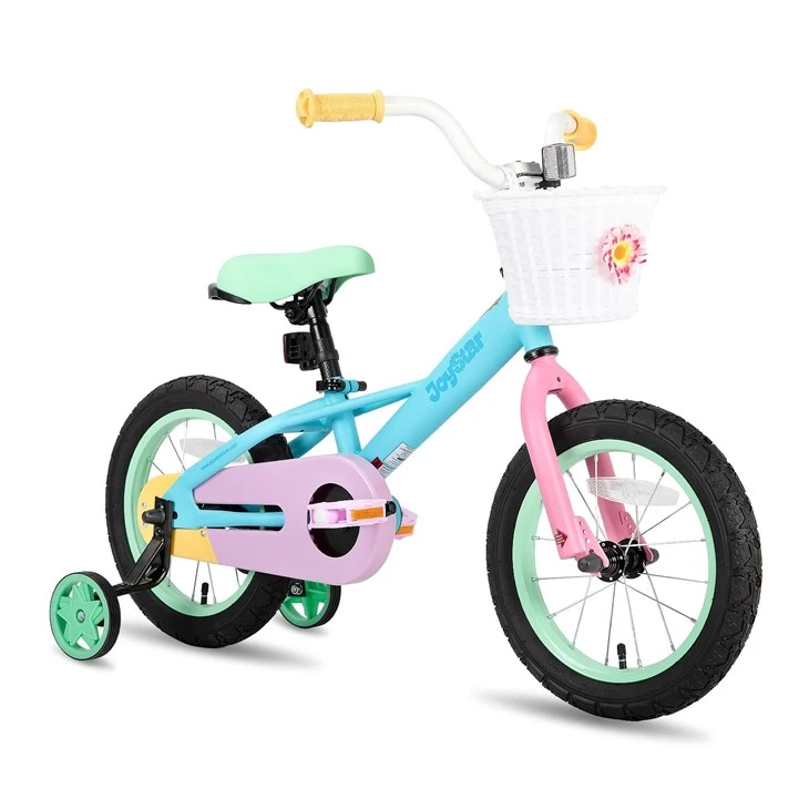 JOYKIE JOYSTAR Colourful 12 14 16 Inch Bike With Training Wheels For 3-12 Years Girls Children S Bicycle Bike For Kid